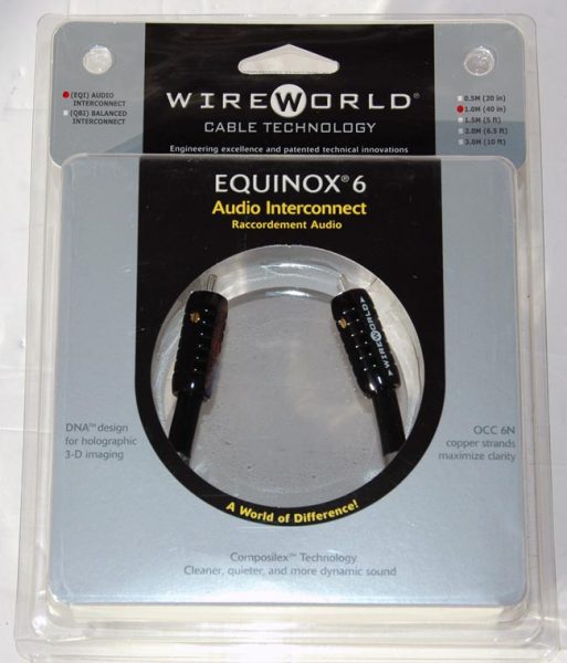 Wireworld Equinox 6 Cinchkabel