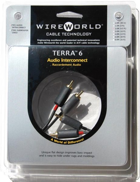 Wireworld Terra 6 - Cinchkabel