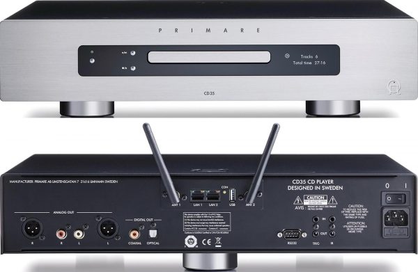 Primare CD35 Prisma CD Spieler HiRes Netzwerkspieler Internetradio Tidal Chromecast Serie 35