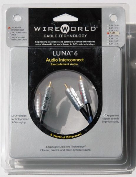 Wireworld Luna 6 Cinchkabel