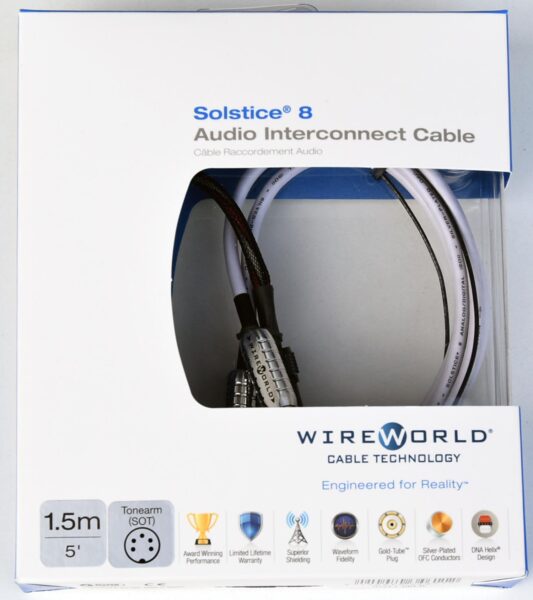 Wireworld Solstice 8 - Phonokabel DIN 5pol auf Cinch