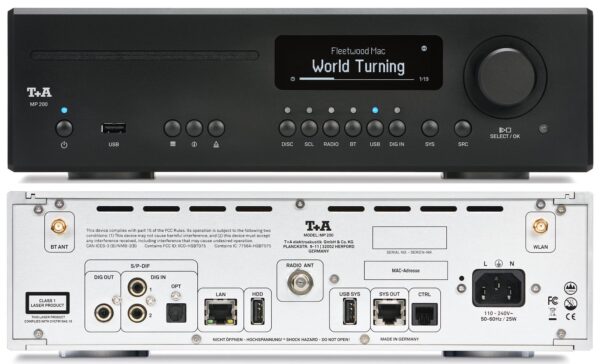 T+A MP 200 Multi-Digital-Laufwerk