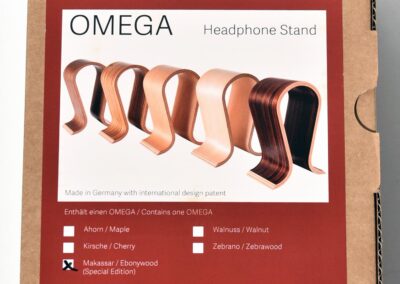 Sieveking Omega Makassar Kopfhörerständer
